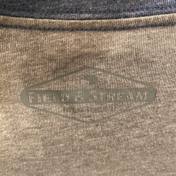 Men’s Field and Steam Baseball Tee- Size L - Picture 3 of 4